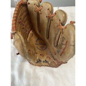 Vintage Spalding Rico Petrocelli Signature Model Baseball Glove E-Z Flex 42-3872